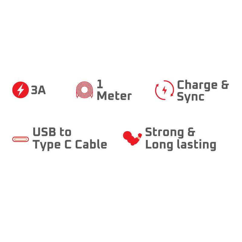 Z-CC102P - High Quality Type C Cable - Zebronics