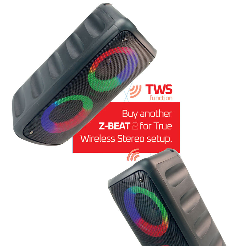 Z-BEAT 2 Wireless Speaker - Zebronics